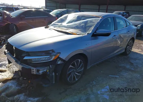 2019 Honda Insight Touring из США, поврежденный, VIN 19XZE4F94KE030795
